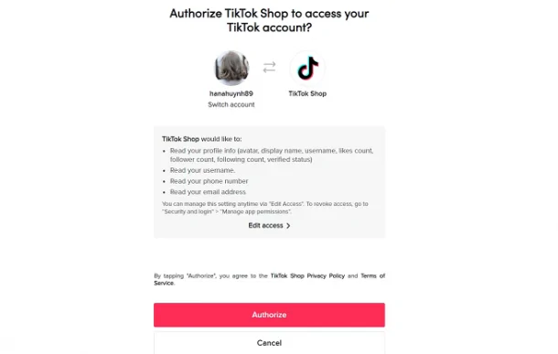 Cách liên kết tài khoản ngân hàng với TikTok Shop nhanh, đơn giản