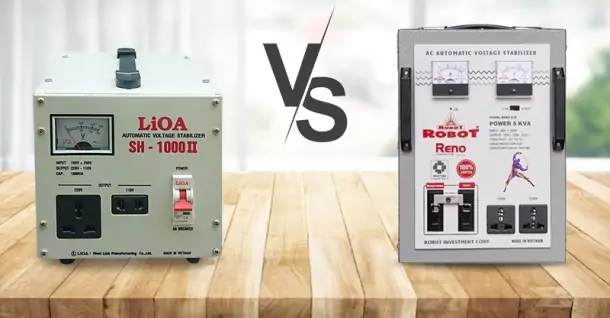 Nên mua ổn áp LiOA hay Robot? Sự khác biệt giữa hai sản phẩm là gì?
