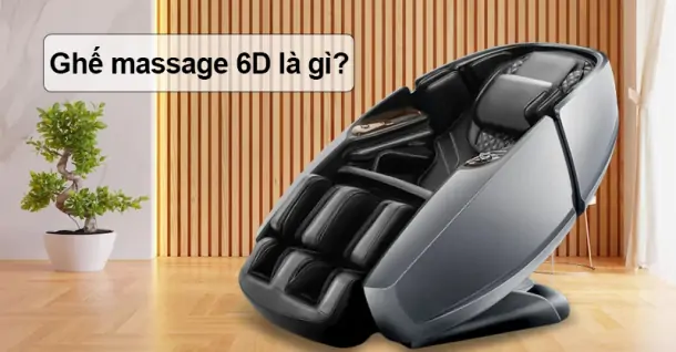 Ghế Massage 6D là gì? Có nên mua ghế massage 6D hay không?