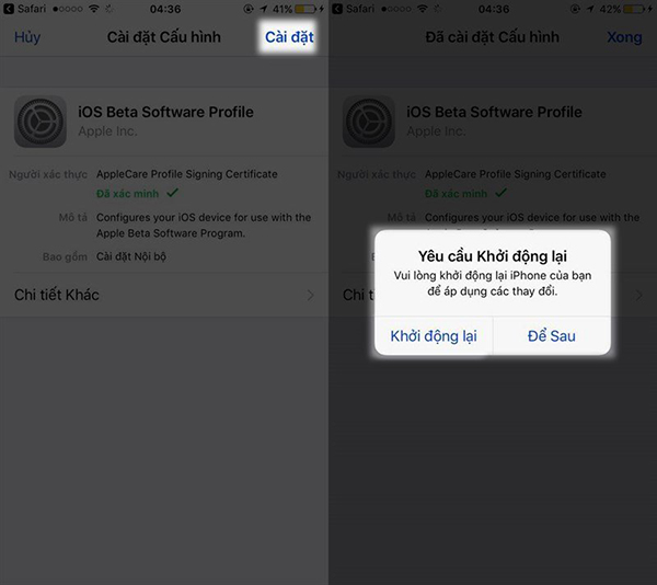 Hướng dẫn cập nhật iOS 11.2 chính thức