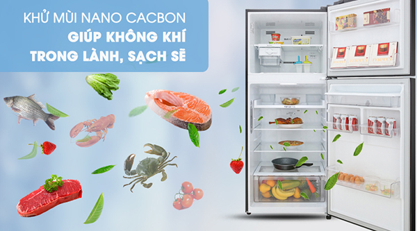 Tủ lạnh LG khử mùi toàn diện với công nghệ Nano Carbon