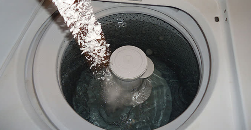 Cách vệ sinh máy giặt bằng bột tẩy hiệu quả tại nhà
