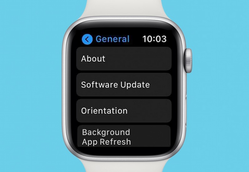 Cập nhật lại hệ điều hành mới trên apple watch