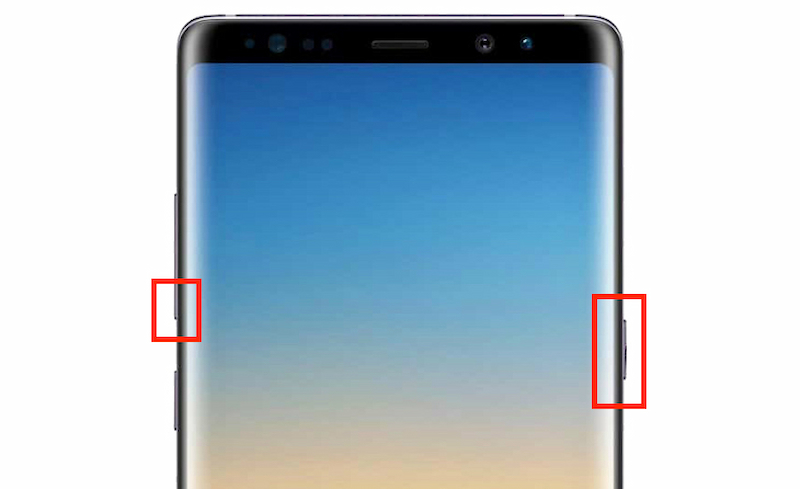 Chụp màn hình Samsung S22 bằng các nút vật lý