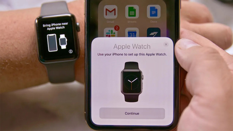 Kết nối Apple Watch với điện thoại iPhone 