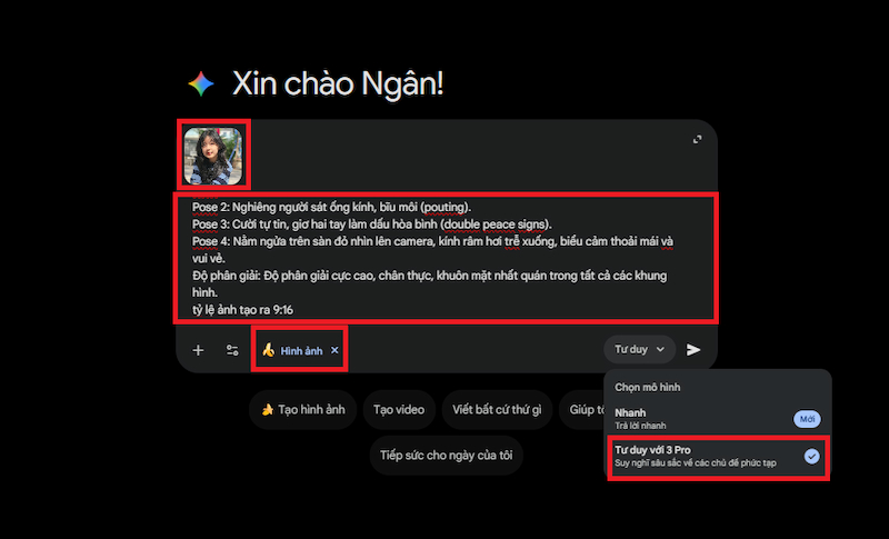 Cách tạo ảnh Photobooth bằng AI