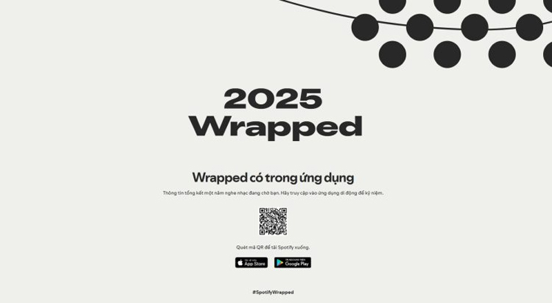 Hướng dẫn cách xem Spotify Wrapped 2025 trên máy tính