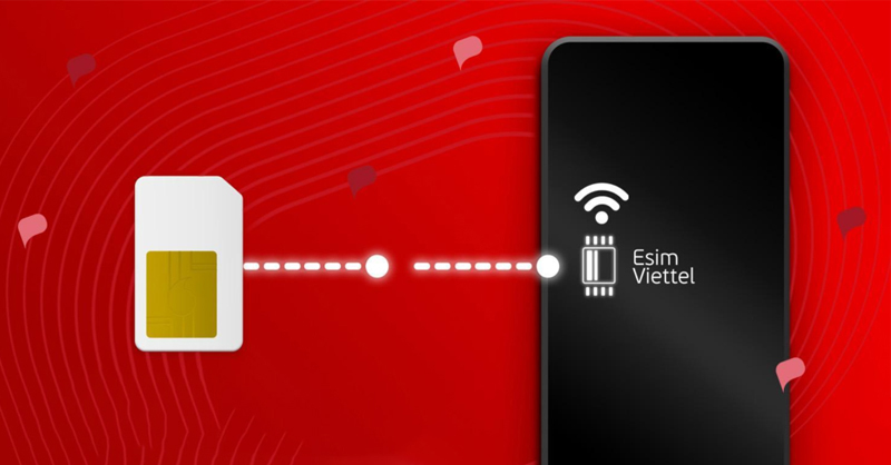 eSIM Viettel được tích hợp đầy đủ tính năng của SIM vật lý thông thường