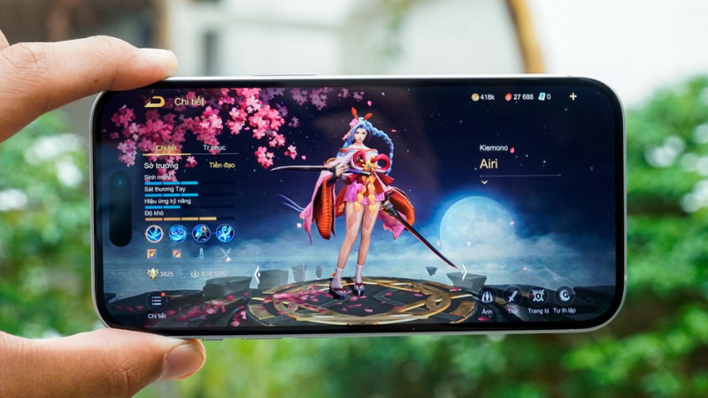 iPhone 15 chơi game tốt