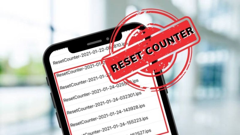 Lỗi Reset Counter thường xuất hiện khi nâng cấp lên hệ điều hành mới