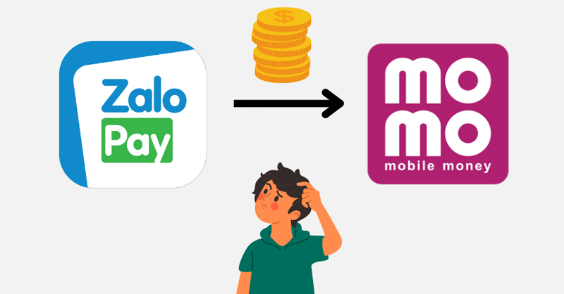 Người dùng thường có nhu cầu chuyển tiền từ ZaloPay sang MoMo