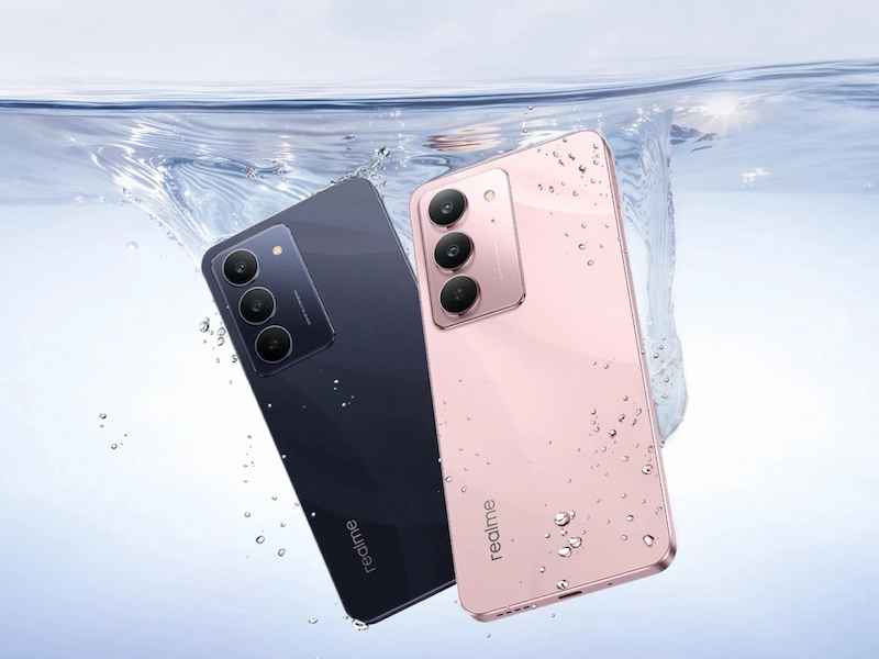 Realme C75X chống nước