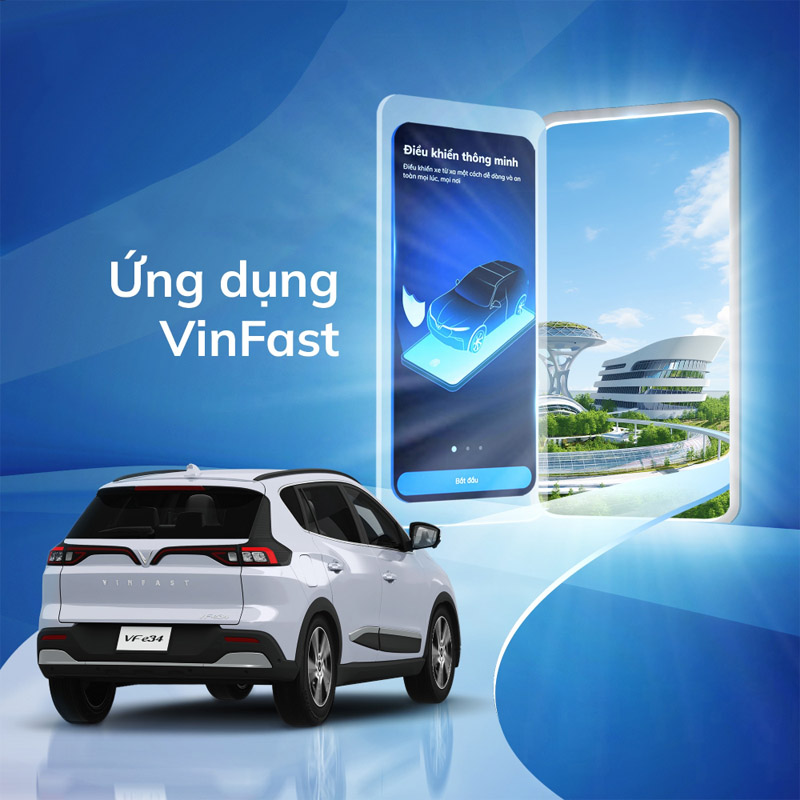 VinFast là ứng dụng điều khiển xe từ xa