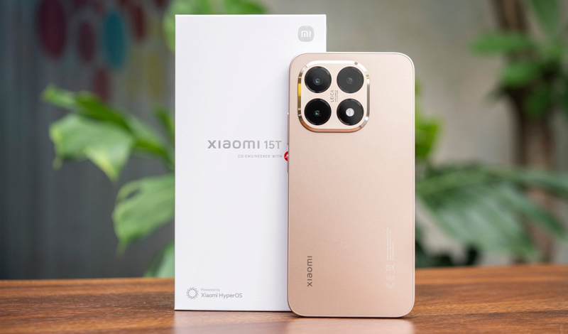 Xiaomi 15T 5G có thiết kế mỏng nhẹ