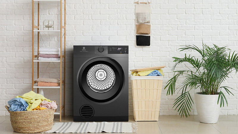 Máy sấy thông hơi trở thành điểm nhấn trong mọi phòng giặt