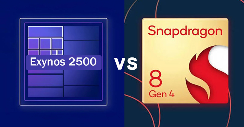 So sánh chip Exynos 2500 và Snapdragon 8 Gen 4