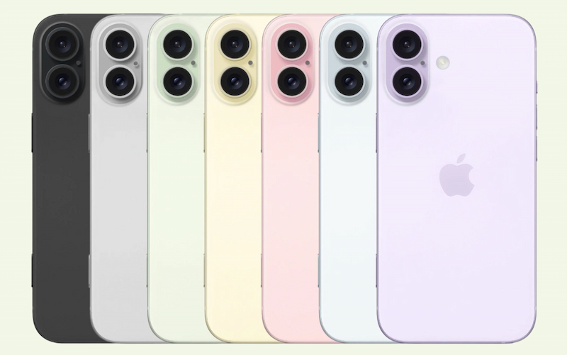 7 phiên bản màu trên iPhone 16