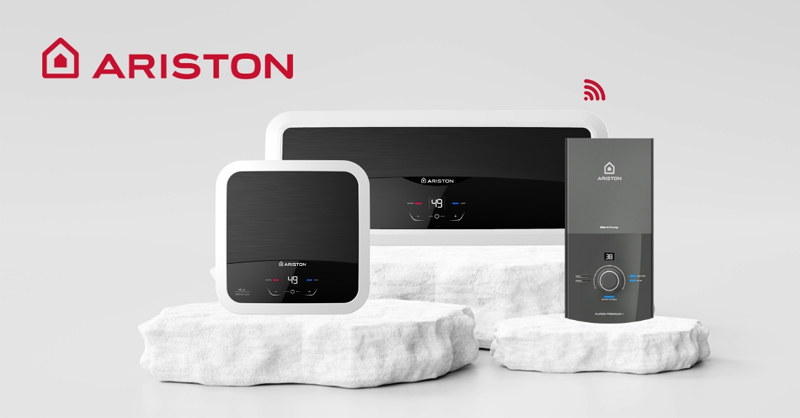 Máy nước nóng Ariston có thiết kế tinh tế và hiệu suất vượt trội
