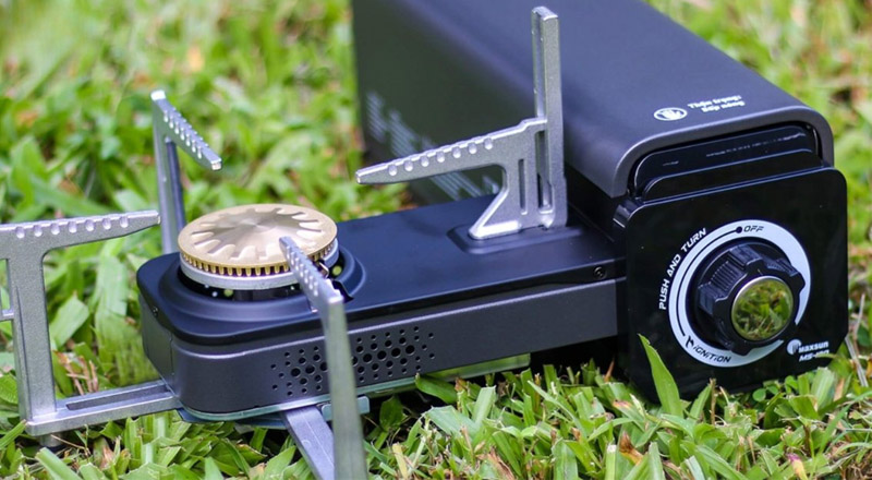 Bếp gas mini giúp nấu nướng nhanh chóng khi mất điện