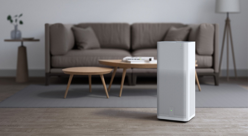 Vị trí đặt máy lọc không khí trong phòng ngủ nên cách tường tối thiểu 20cm