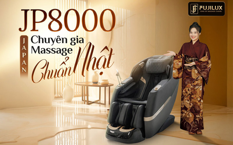 Nên cân nhắc Ghế Massage Fuji Luxury JP-8000