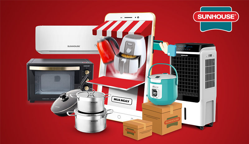 Sunhouse là một trong những thương hiệu gia dụng hàng đầu Việt Nam
