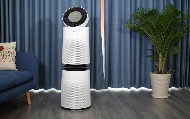 Máy lọc không khí hoạt động hiệu quả trong thời gian nhất định