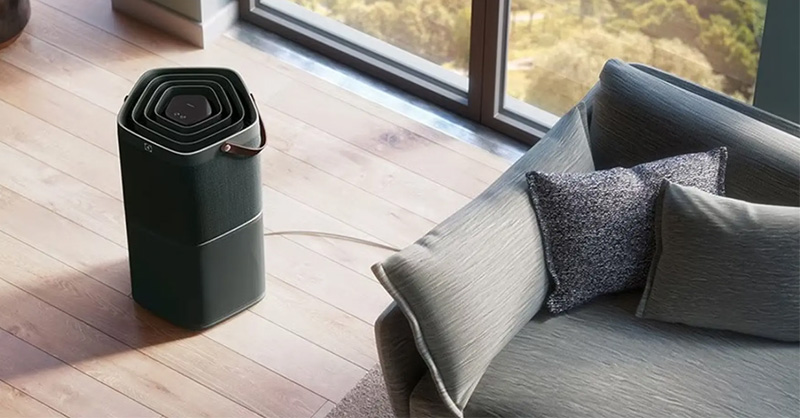 Tránh đặt máy lọc không khí ở những vị trí thiếu luồng gió