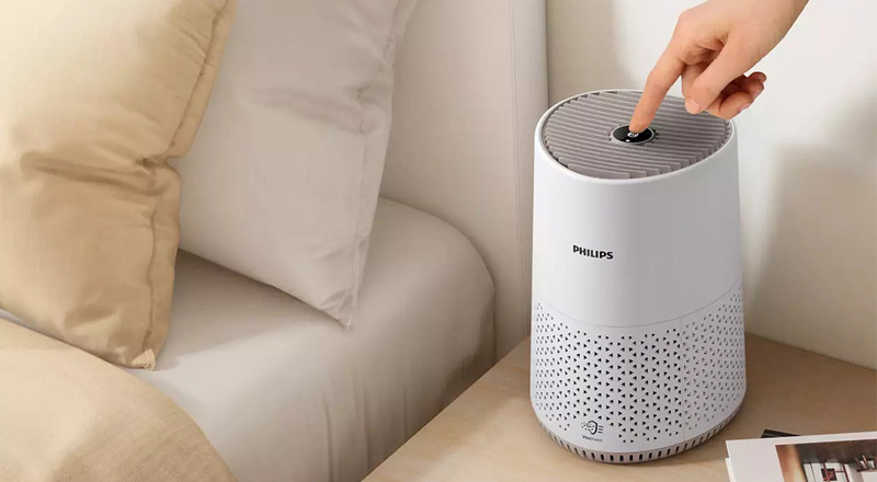Máy Lọc Không Khí Philips AC0650/10 cho phép điều khiển qua app