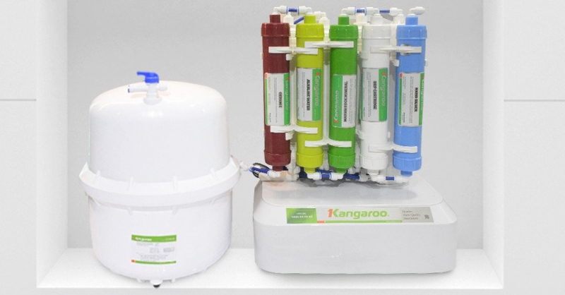 Máy lọc nước không vỏ thích hợp để lắp dưới tủ bếp