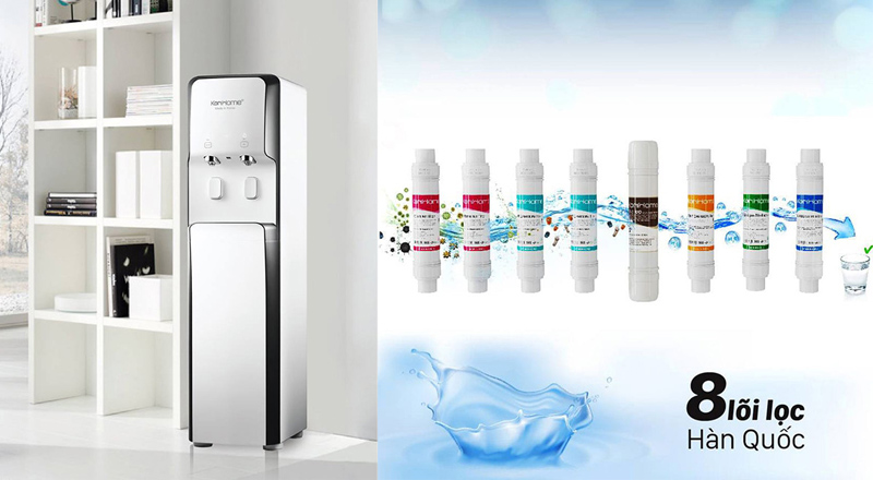 Máy lọc nước nóng lạnh Korihome WPK-938 trang bị 2 vòi nước
