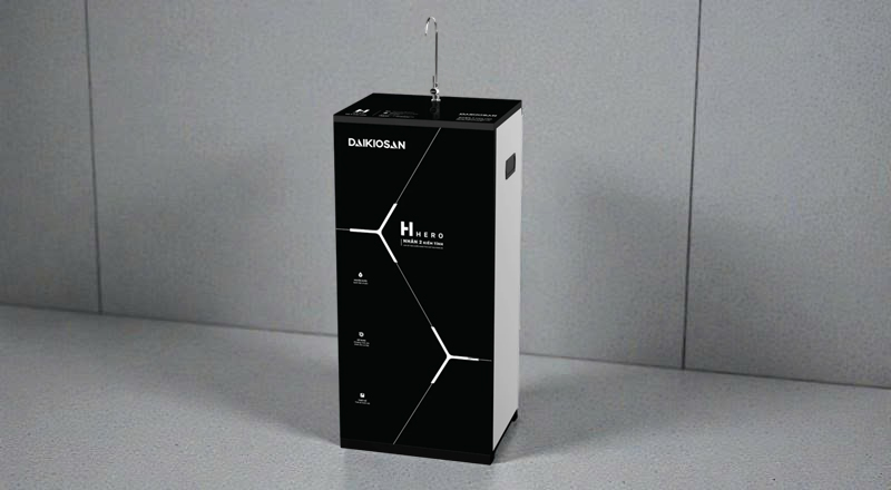 Máy Lọc Nước RO 9 Lõi Daikiosan DN107 có thiết kế hiện đại