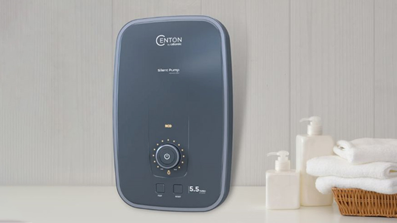 Máy nước nóng Centon phù hợp lắp đặt trong nhiều không gian