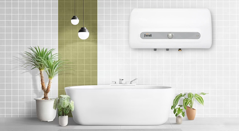 Máy Nước Nóng Gián Tiếp Ferroli QQ Evo 30L ME có kích thước nhỏ gọn