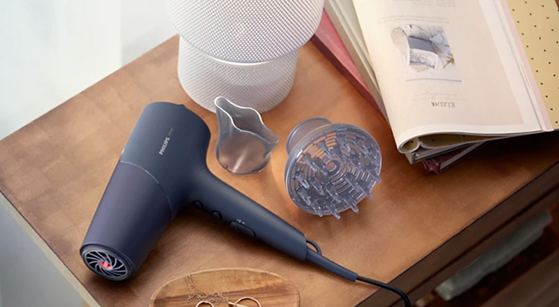 Máy sấy tóc Philips BHD510/00 bảo vệ tóc khỏi nhiệt độ cao