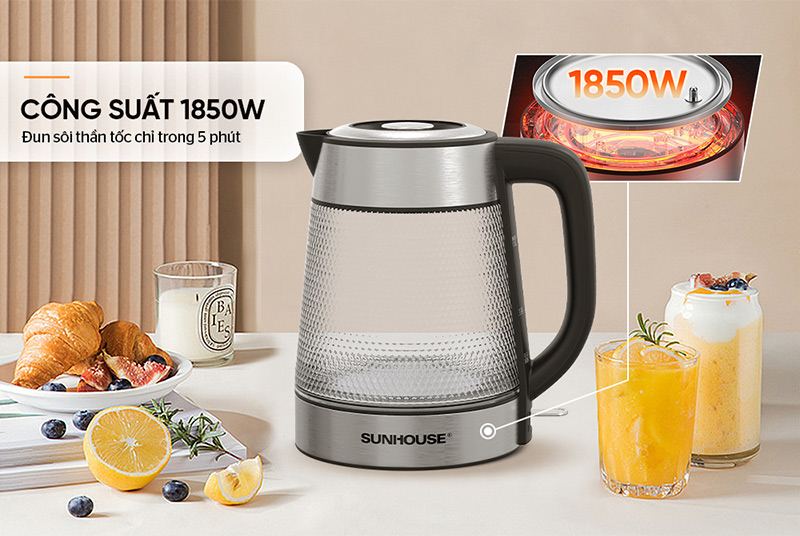 Nên mua ấm siêu tốc Sunhouse không?