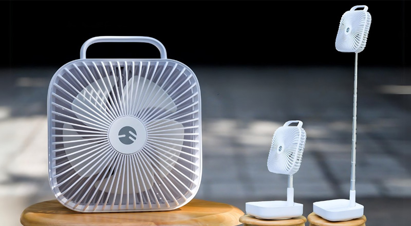 Quạt tích điện giảm cảm giác ngột ngạt khi cúp điện