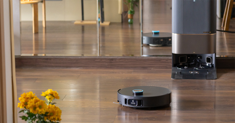 Robot hút bụi Dreame X50 Ultra làm sạch hiệu quả mọi ngóc ngách