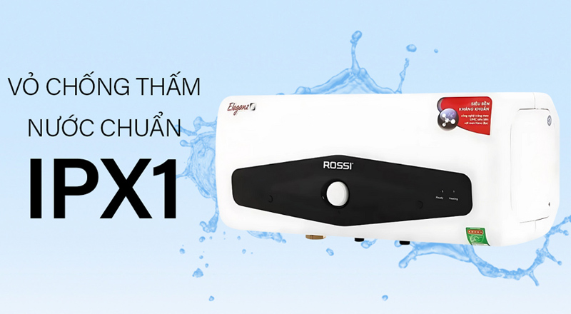 Máy Nước Nóng Gián Tiếp Rossi Eleganz-C 20 Lít REC20SL