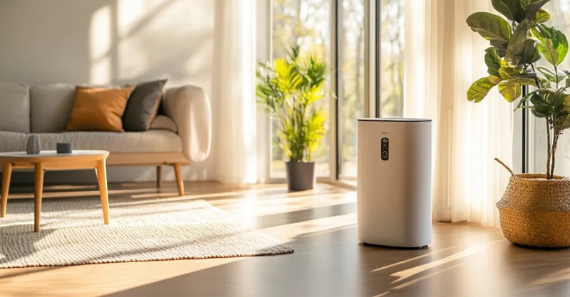 Tránh đặt máy lọc không khí gần các nguồn nhiệt cao