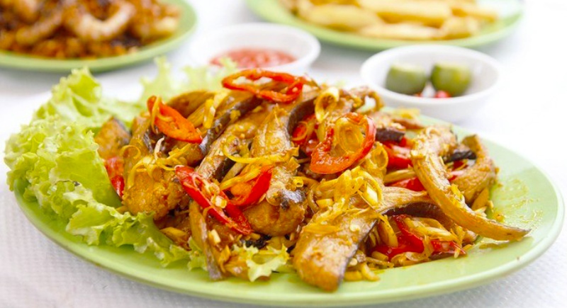 Cá chép giòn xào lăn cực ngon, hấp dẫn