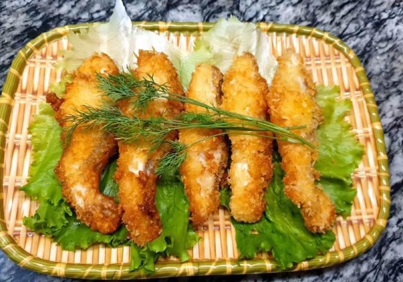 Cá chép giòn chiên xù vàng ươm