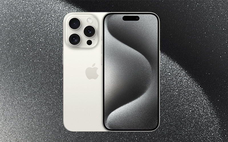 iPhone 15 Pro 256GB màu titan trắng hợp với người mệnh Kim