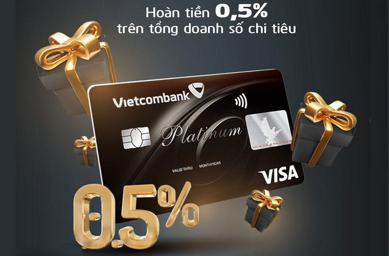 Tận hưởng dịch vụ, ưu đãi đẳng cấp với thẻ đen Vietcombank