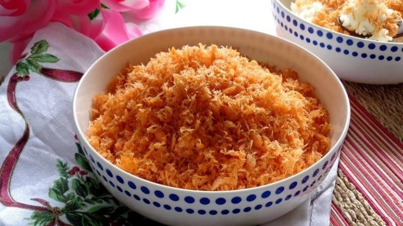 Ruốc cá hồi tới xốp