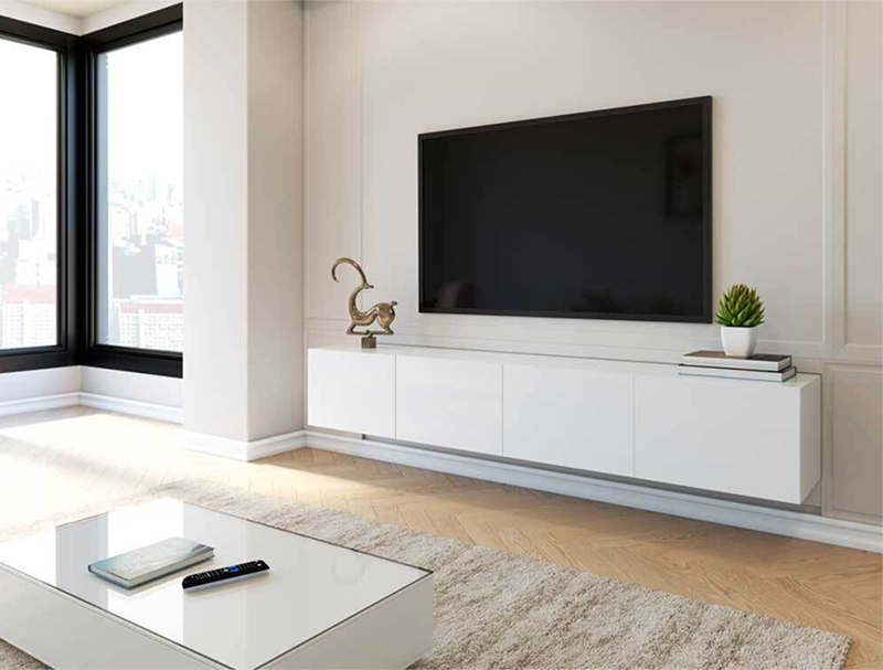 Kích thước tivi phải tương xứng với diện tích phòng