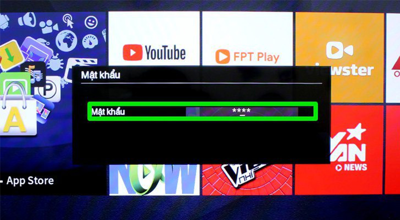 Nhập khẩu khẩu của tivi để tiến hành xác nhận