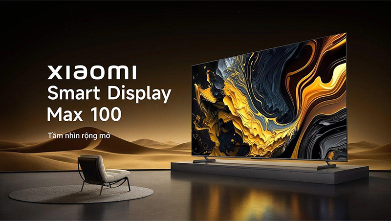Dòng tivi Xiaomi Display Max có màn hình 100 inch
