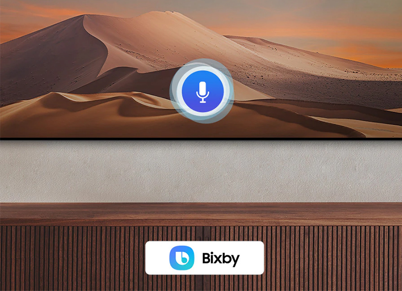 Có thể điều khiển tivi bằng trợ lý Bixby của Samsung