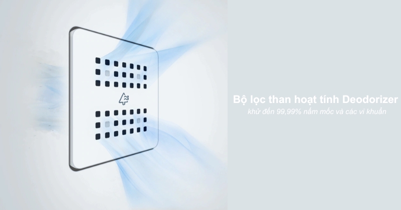 Bộ lọc than hoạt tính Deodorizer khử mùi cho tủ lạnh Samsung